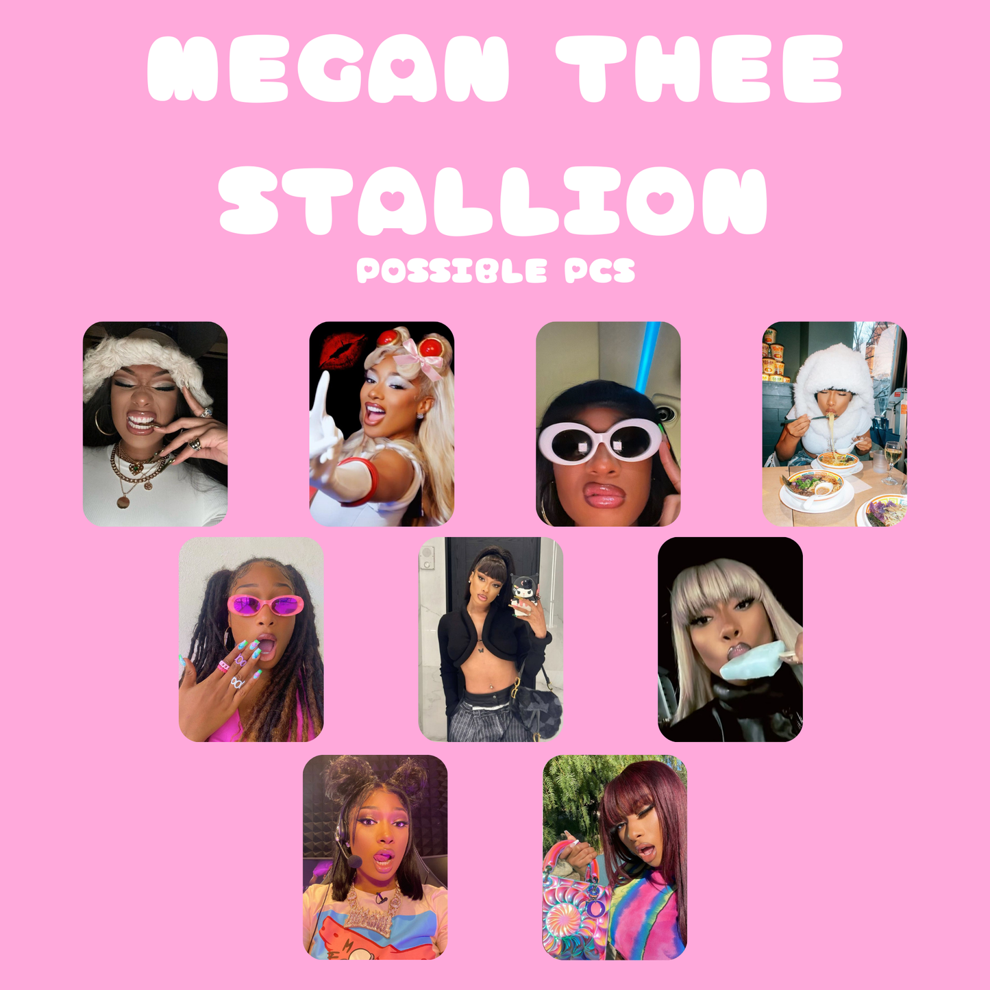 Megan Thee Stallion Photo Cards